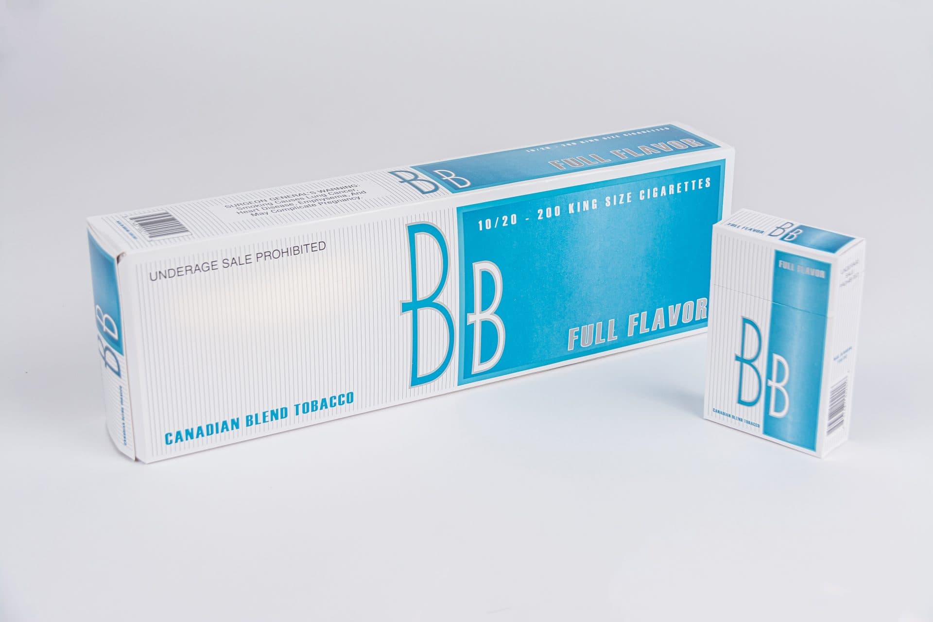 BB brand cigarettes