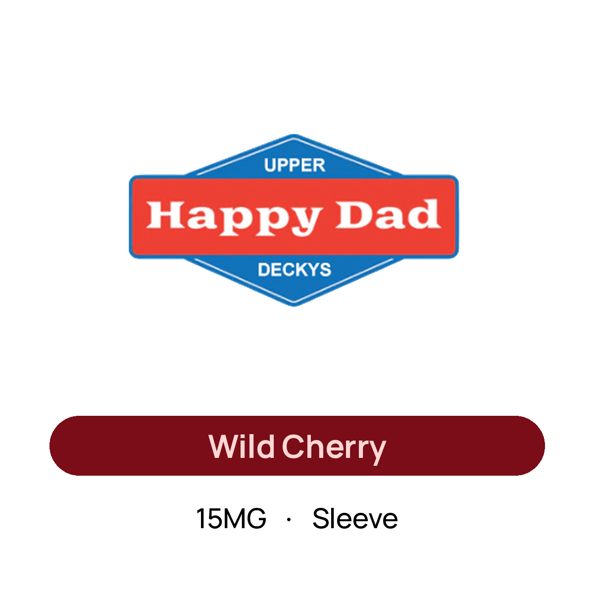 Happy Dad Wild Cherry — 15MG Sleeve