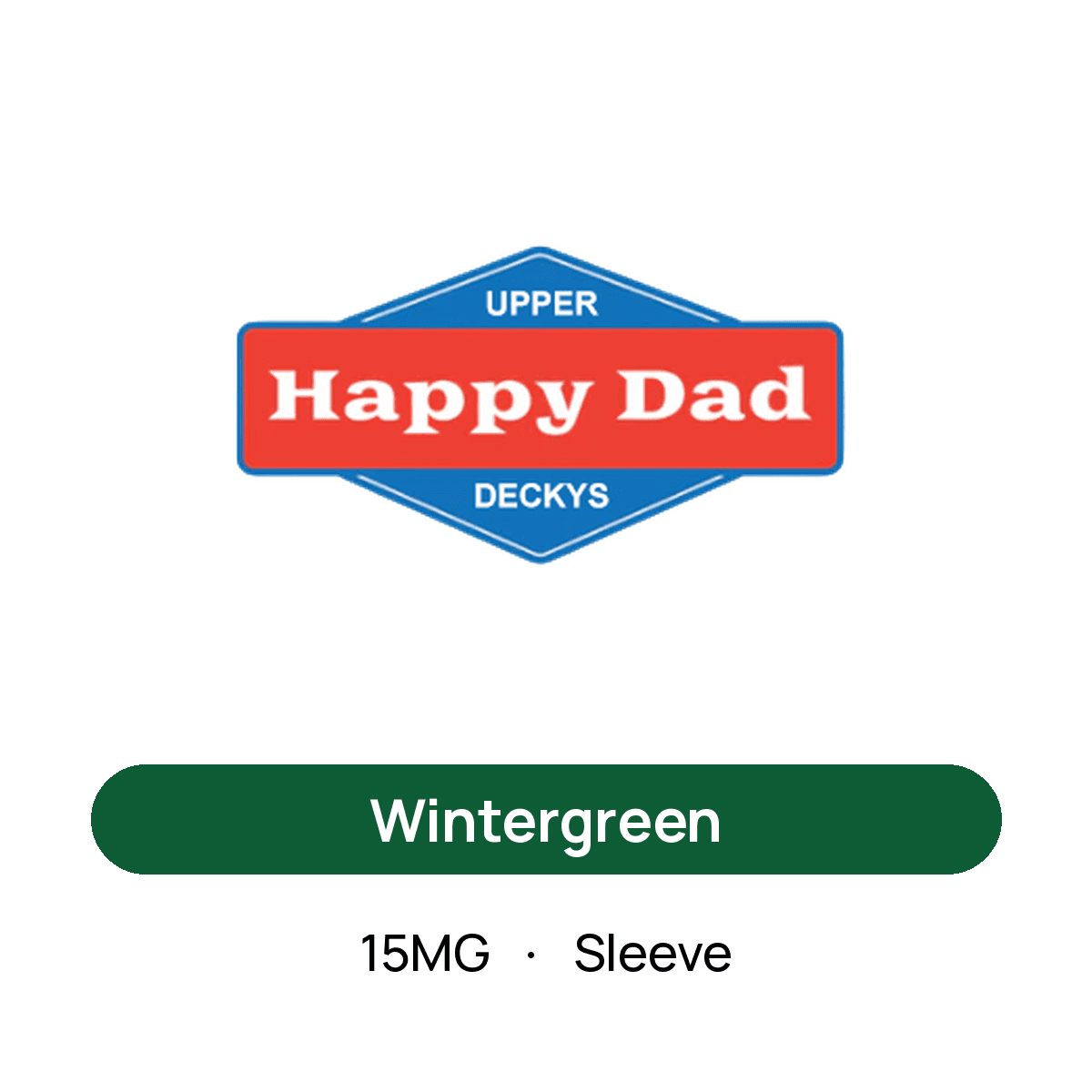 Happy Dad Wintergreen — 15MG Sleeve
