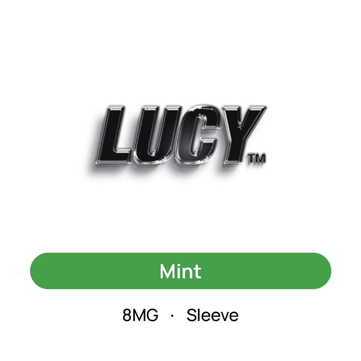 Lucy Mint — 8MG Sleeve