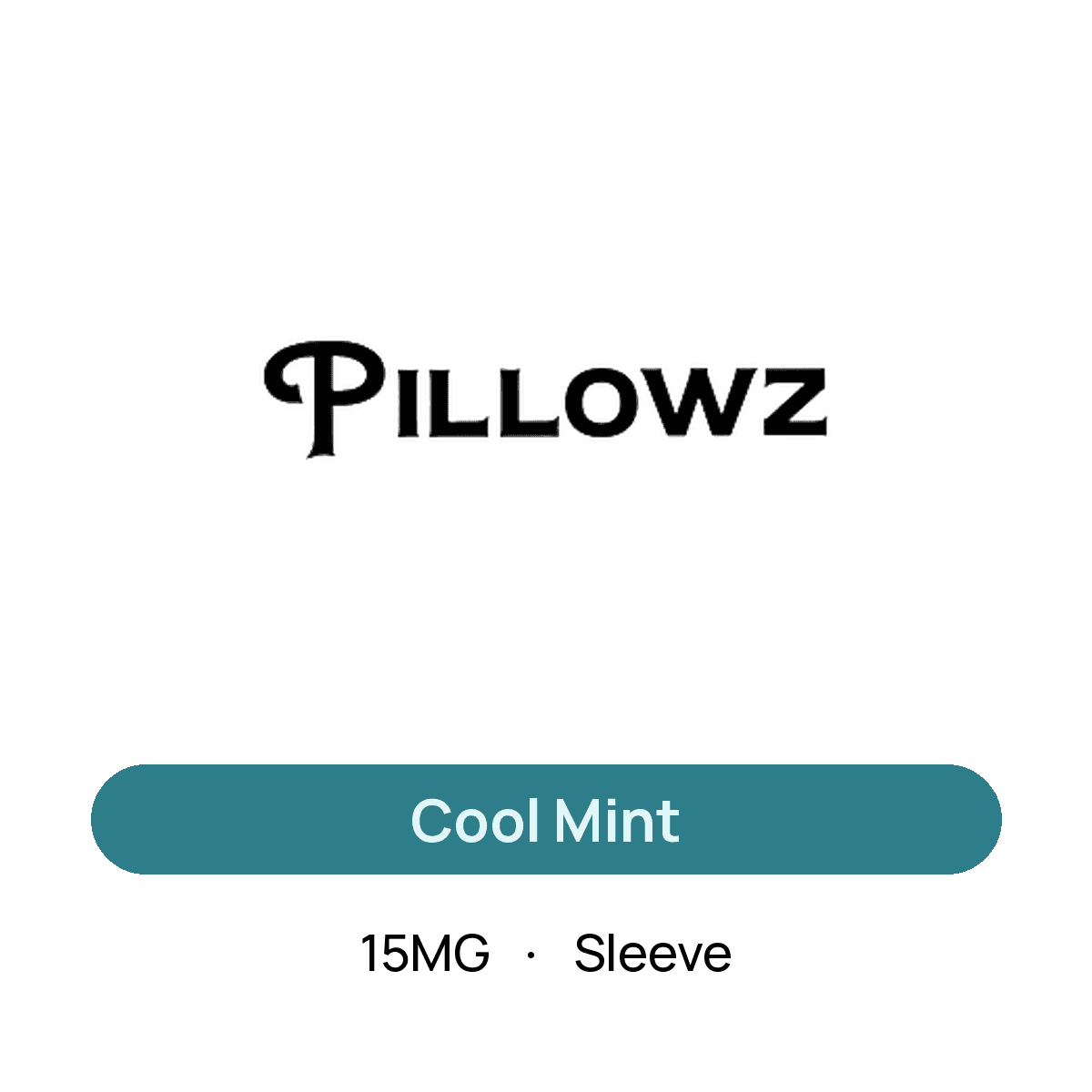 Pillowz Cool Mint — 15MG Sleeve