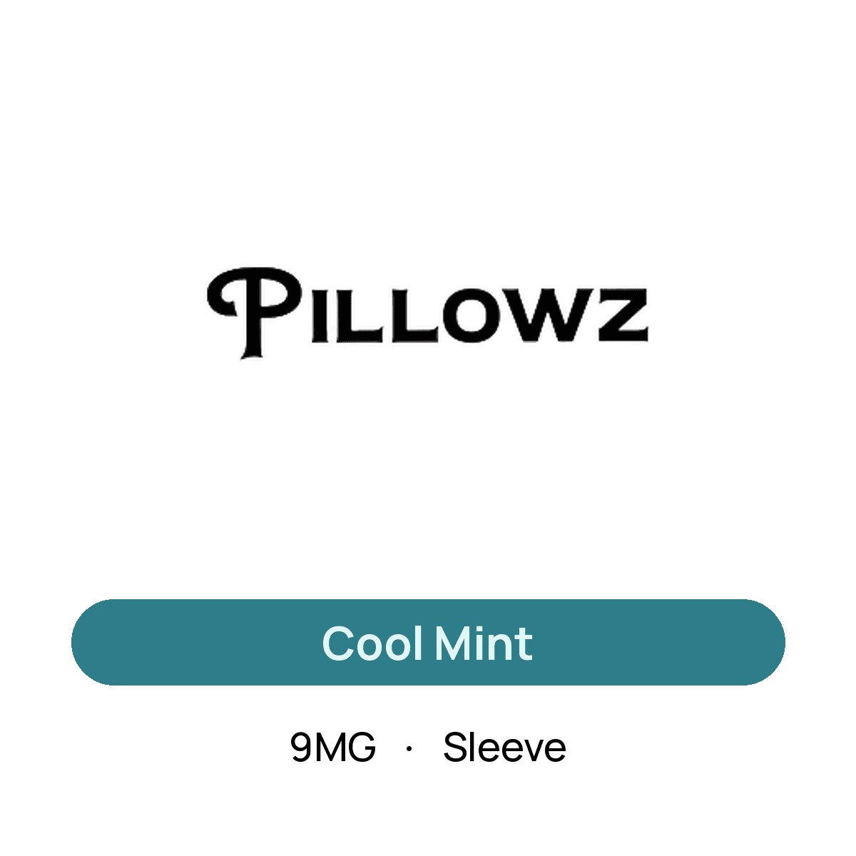 Pillowz Cool Mint — 9MG Sleeve