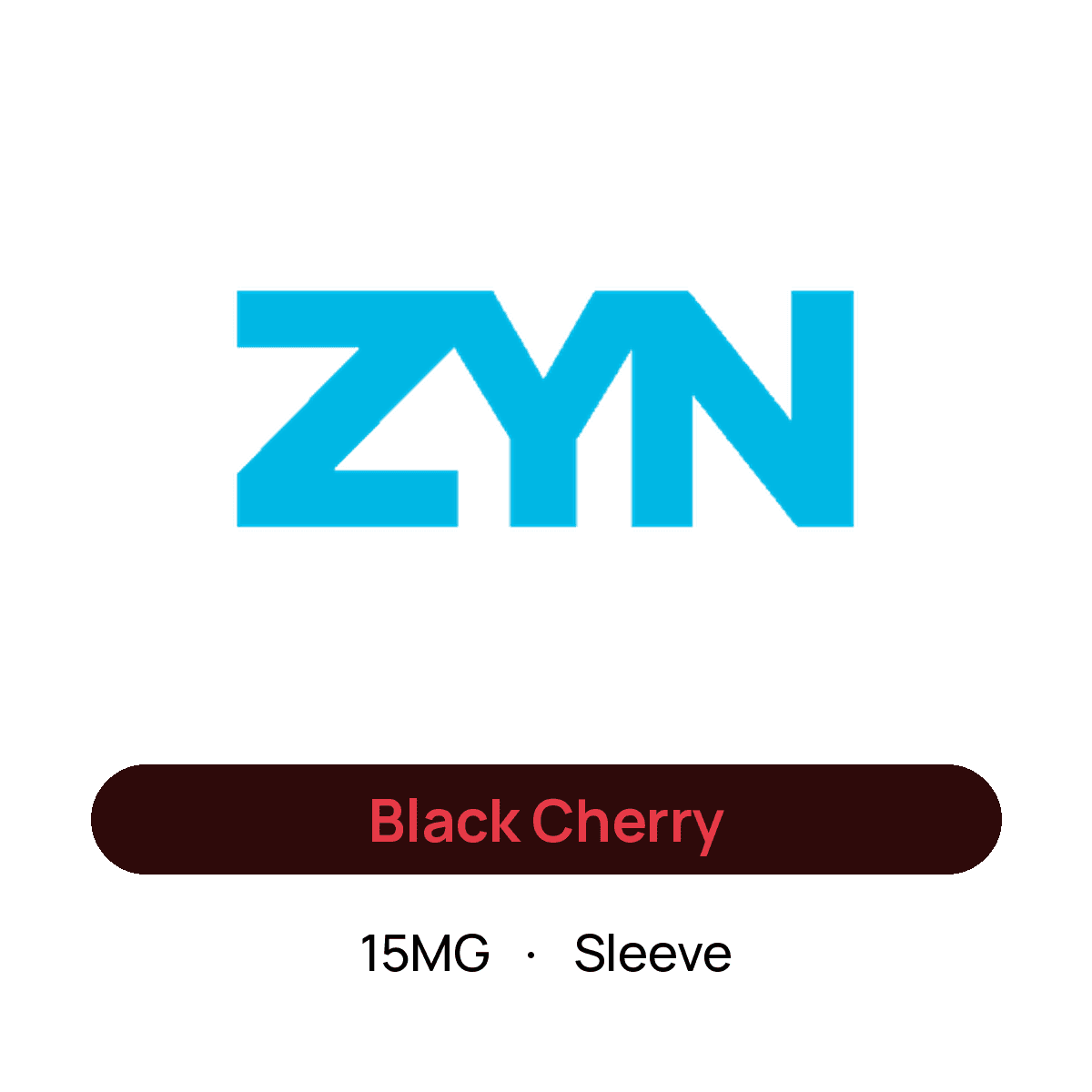 Zyn Black Cherry — 15MG Sleeve