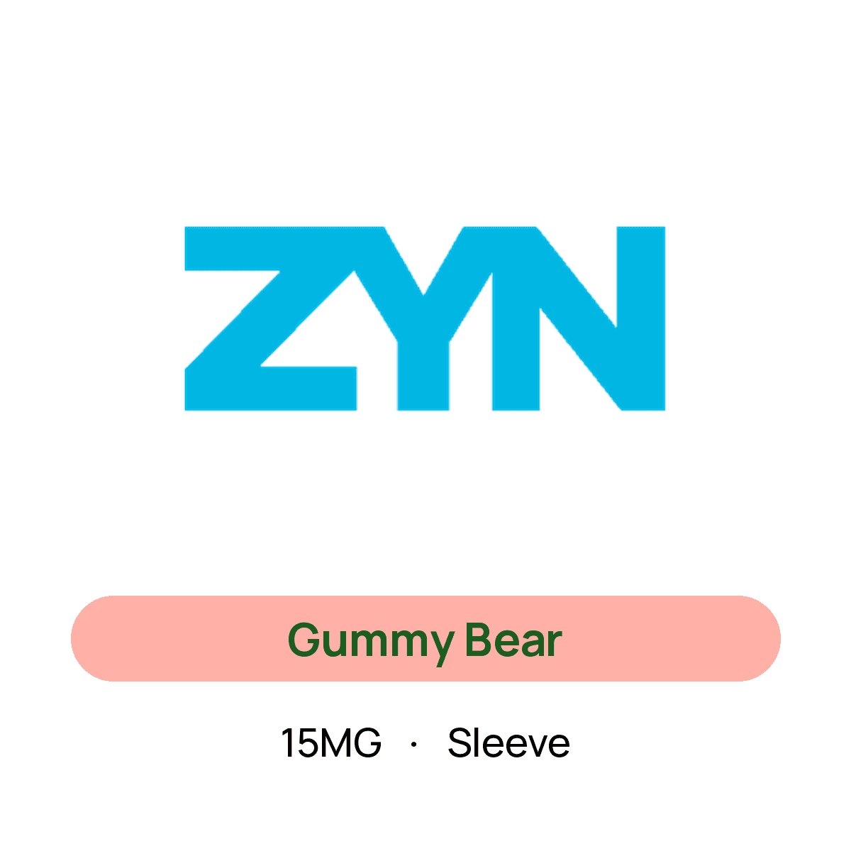 Zyn Gummy Bear — 15MG Sleeve