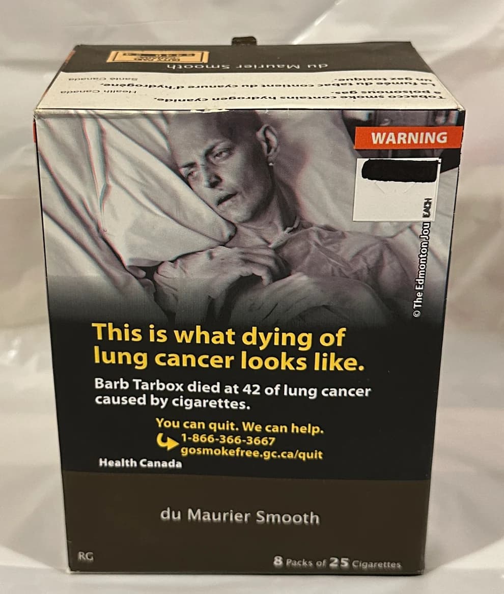 du maurier cigarettes pack